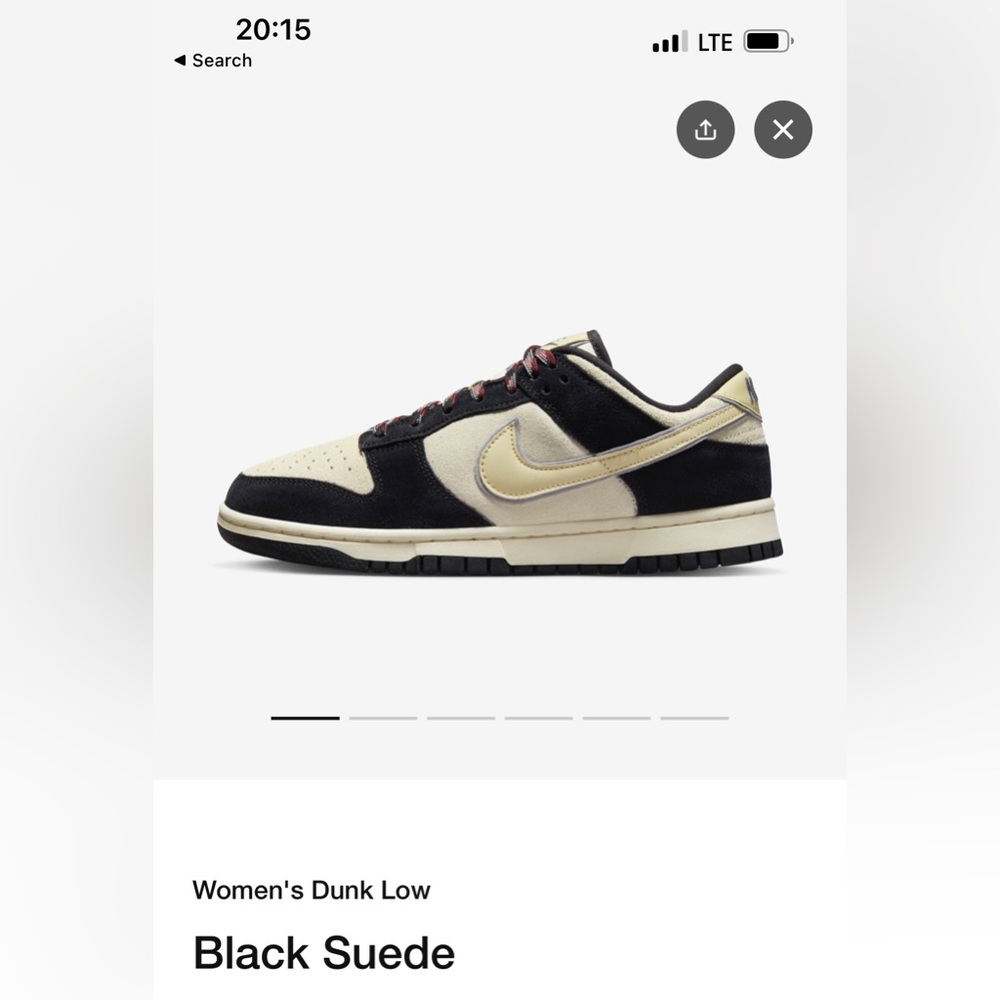 Black shade / coconut milk W9.5 M8